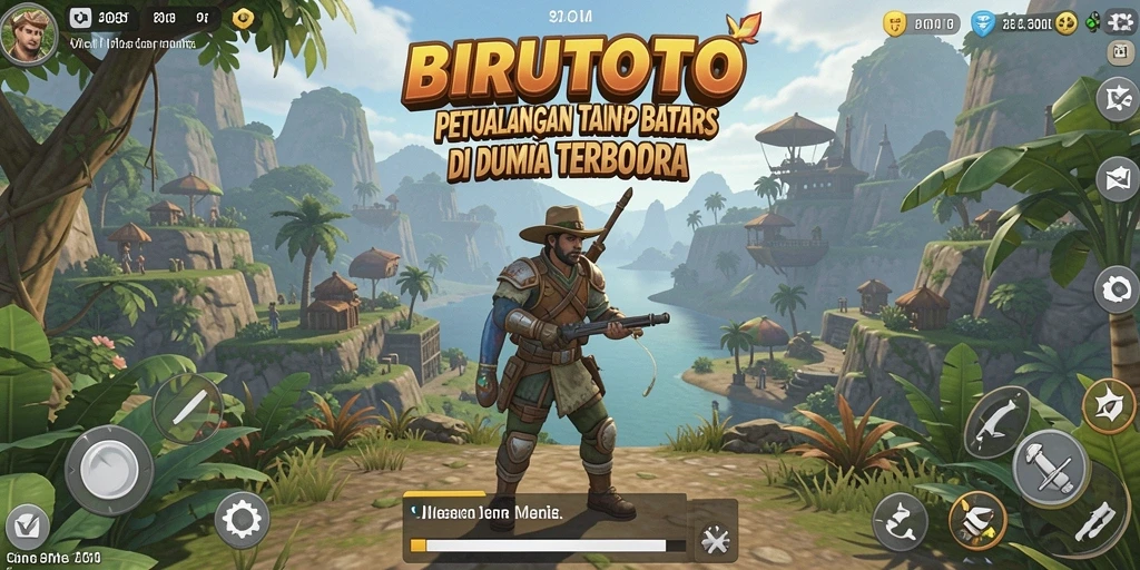 Gameplay menakjubkan dalam dunia terbuka BIRUTOTO.