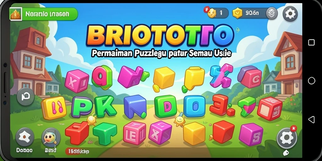 Tampilan gameplay BRIOTOTO yang menantang dan mengasyikkan.