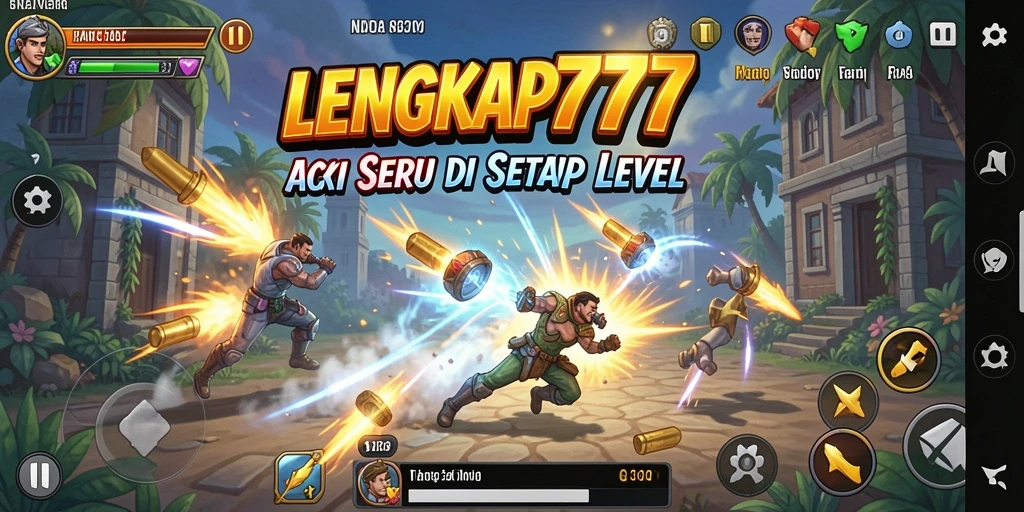 Tampilan gameplay mendebarkan dari LENGKAP777 yang penuh aksi.