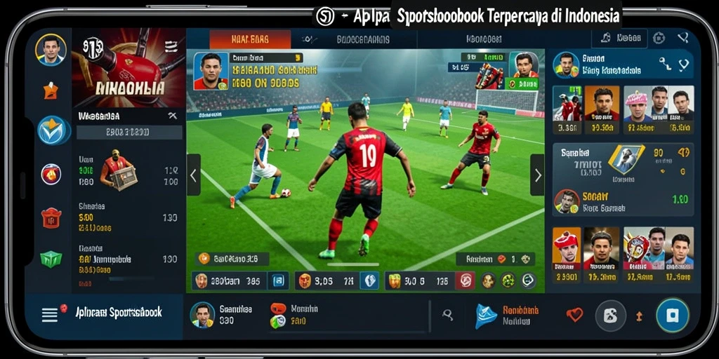 Tampilan menarik saat bertaruh di S13 dengan fitur Sportsbook.