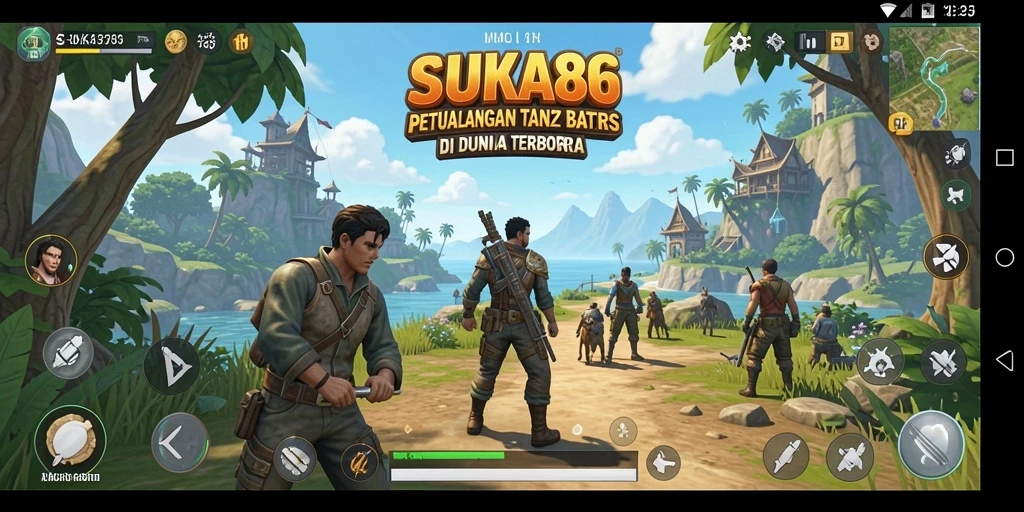 Screenshot utama dari game Open World SUKA86 menampilkan gameplay yang menarik dan dinamis.